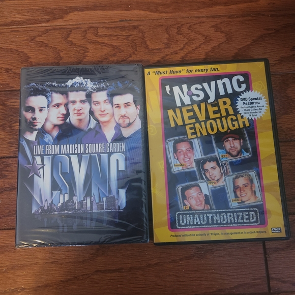 Other - NSYNC Live and Unauthorized DVD Set